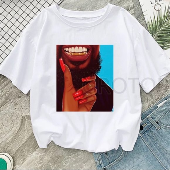 Beard & Grill Graphic T Shirt - Picture 3 of 4